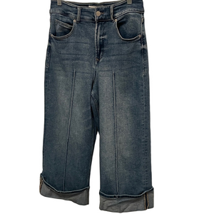 Women’s Dear John Wide Leg\Cuffed Audrey Style Jeans Size 28